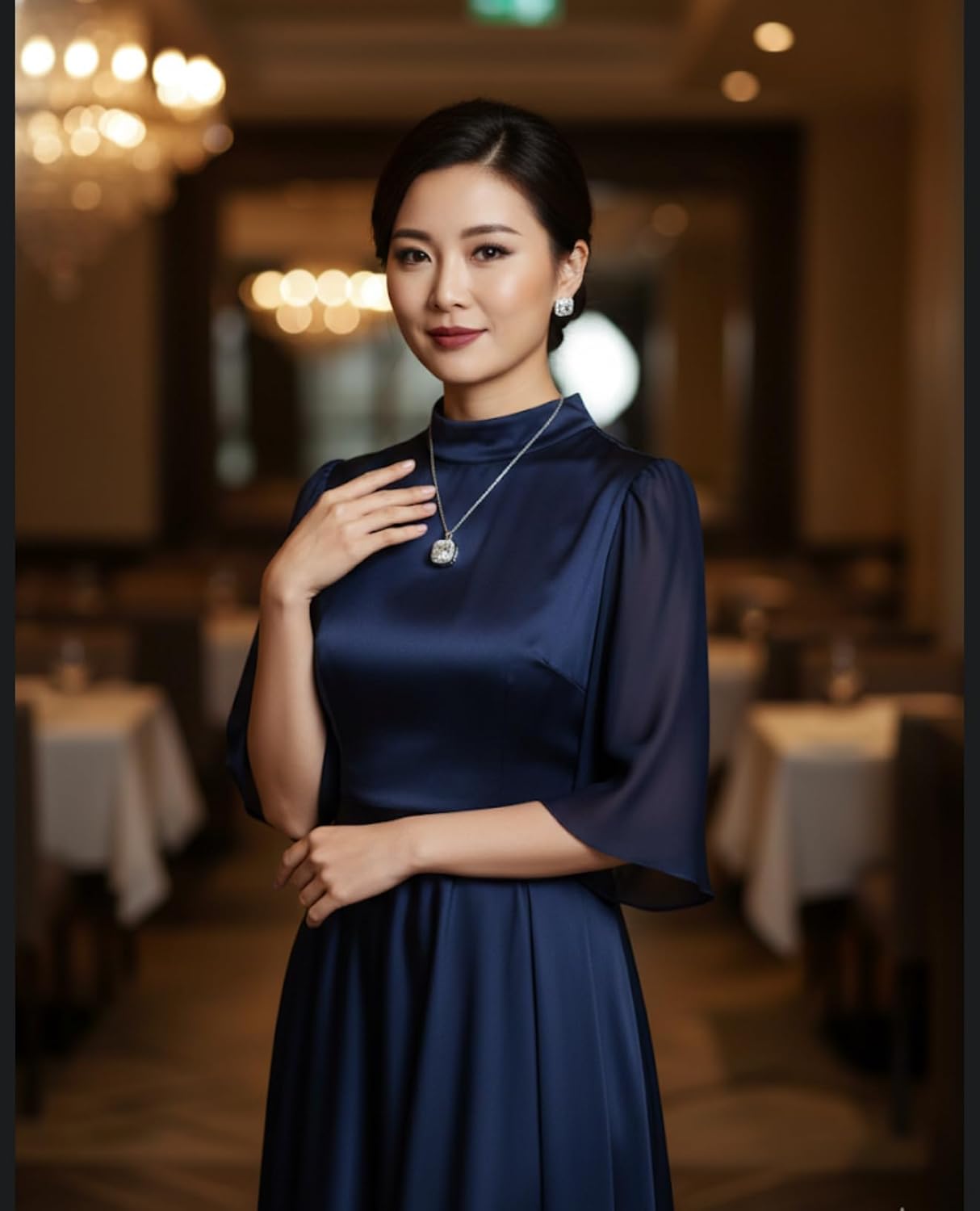 Christmas Gift for Her – Moissanite Diamond Jewelry Set, 925 Sterling Silver, Lab Certificate Included” (Copy)