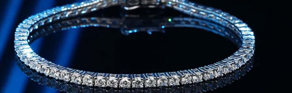 Moissanite Diamond Tennis Bracelet